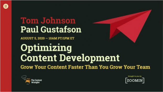OptimizingContentDevelopmentWebinar