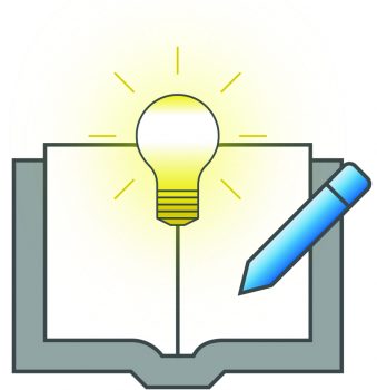 Image for Developmental Editing- Book with lightbulb